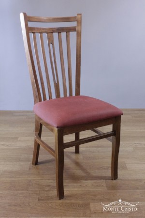 Cadeira Pequim natural com tecido
